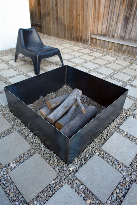 best metal to use for a outdoor fire box|metal for fire pits.